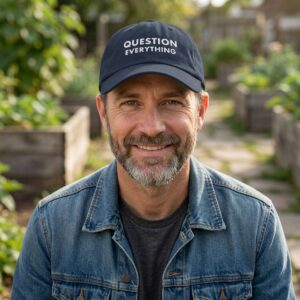 Question Everything — Embroidered Dad Cap