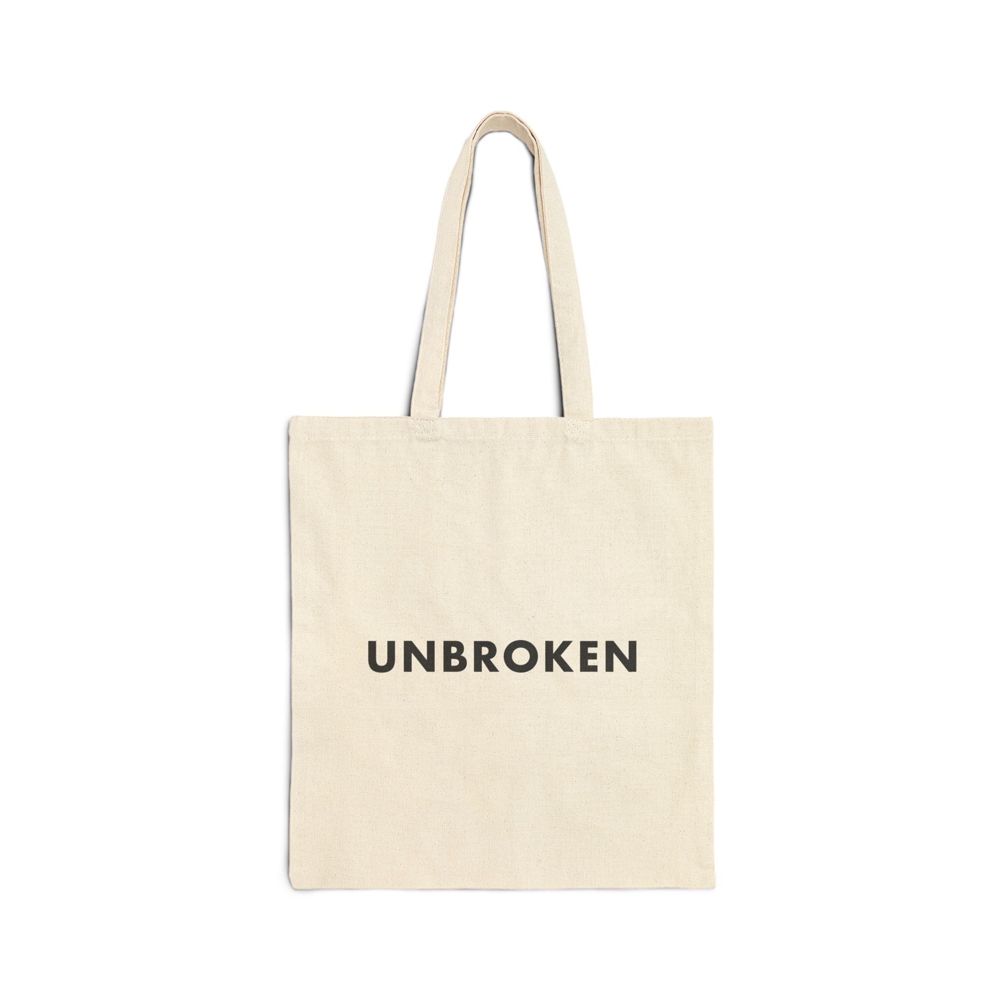 Unbroken — Canvas Tote